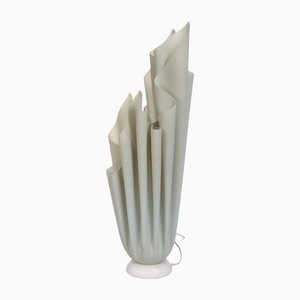 French Athens Draped Table Lamp by Georgia Jacob, 1970s