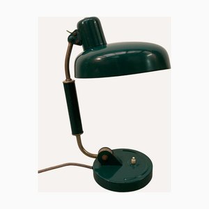 Lampe de Bureau Bauhaus Vintage Turquoise par Christian Dell pour Koranda, Vienna, 1930s