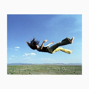 Matthias Clamer, Woman Falling From Sky, Fotopapier
