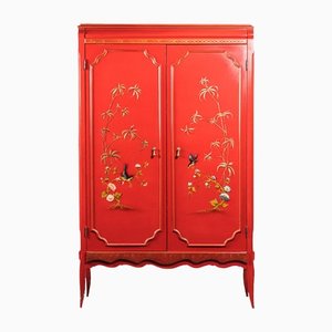 Vintage Red Cabinet, 1960s