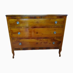 Chest of Drawers in Walnut and Cherry