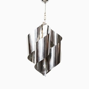 Space Age Chrome Ceiling Lamp