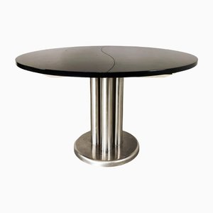 Round Extendable Esse Table by de Pas, d'Urbino & Lomazzi for Acerbis, 1969