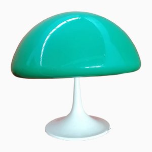 Lampada da tavolo verde smeraldo di Elio Martinelli per Martinelli Luce, Italia
