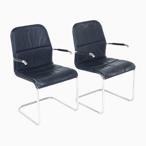 Set of Cicero Armchairs by Kenneth Bergenblad, Ejnar Larsen & Aksel Bender for Dux, Sweden, 1980s