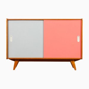 Pink and White U-452 Chest of Drawers by Jiri Jiroutek for Interier Praha, 1960s