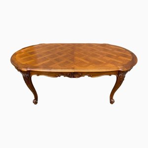 Vintage French Louis XV Style Dining Table, 1950s