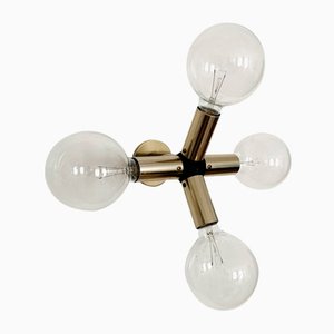 Sputnik Ceiling Lamp by Trix and Robert Hausmann for Swiss Lamps, 1960s