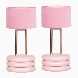 Lampe de Bureau Marshmallow par Royal Stranger, Set de 2