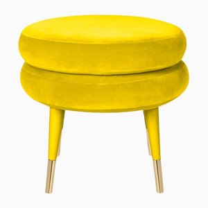 Sgabello Marshmallow giallo di Royal Stranger