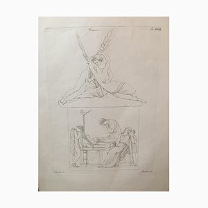 Antonio Bernatti, inizio XIX secolo, incisione neoclassica