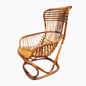 Poltrona in vimini di Tito Agnoli, 1959