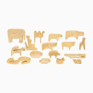 Animals by Enzo Mari, Set of 16