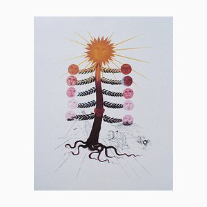 After Salvador Dali, Face Tree, 1979, Lithograph
