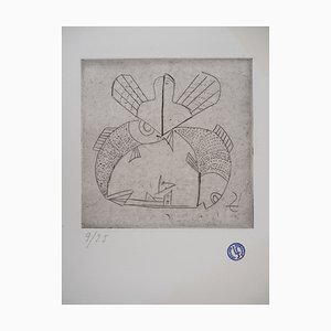 Léopold Survage, Poissons, 20ème Siècle, Gravure à l'Eau-Forte