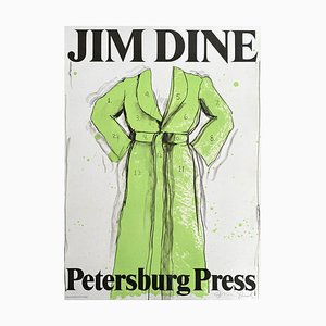 Jim Dine, The Green Coat, 1971, Litografía original