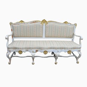 Swedish Rococo Sofa, 1850s