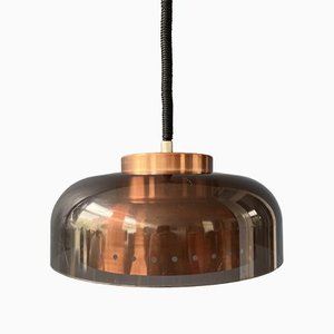 Mid-Century Space Age Pendant Lamp from Dijkstra, 1970s