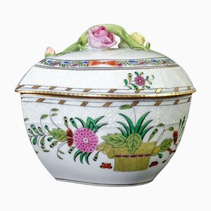 Bowl in Hand-Painted Porcelain from Herend