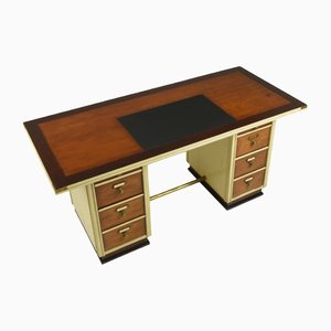 Art Deco Mahogany Desk