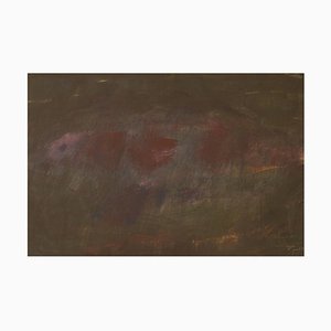 Gérard Cyne, Abstrakte Komposition, 1982, Frankreich, Pastell auf Papier, Gerahmt