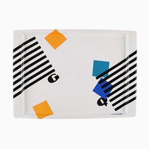 Vassoio Collage vintage di Anne Marie Trolle per Royal Copenhagen