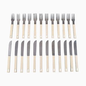Dinner Cutlery for 12 People by Signe Persson-Melin for Boda, Set of 24