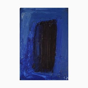 Abstrakte Komposition, 1960er, Frankreich, Öl auf Leinwand, gerahmt