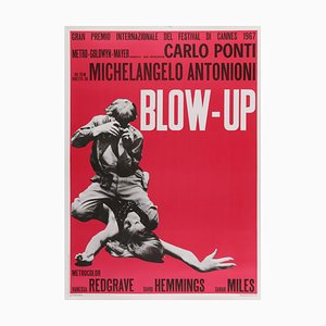 Blow-Up Re-Release Film Poster, 1970s