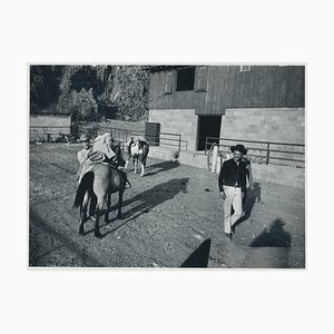 Cowboys, años 60, fotografía en blanco y negro
