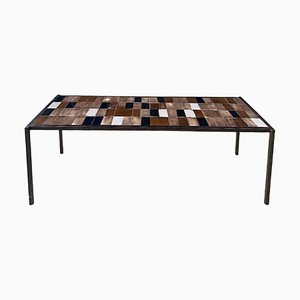 Mid-Century Coffee Table by Mado Jolain & René Legrand for Atelier Jolain, 1960