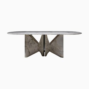 Lamina Marble Dining Table by Hannes Peer