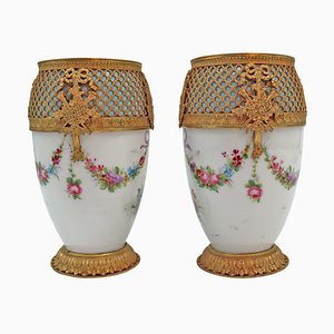 Vases en Porcelaine de Sèvres, 19ème Siècle, Set de 2