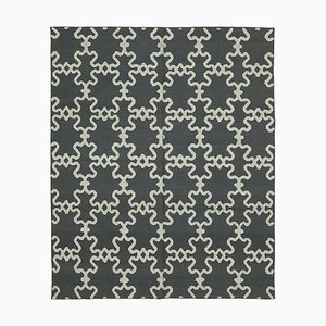 Tapis Kilim Moderne Gris