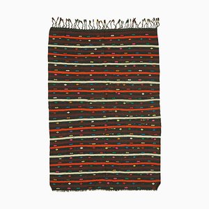 Tappeto Kilim vintage marrone, Turchia