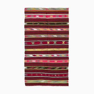 Alfombra Kilim turca vintage multicolor