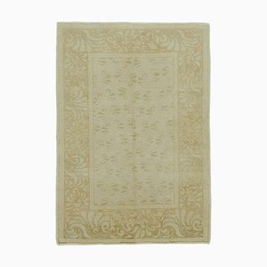 Beige Oushak Rug