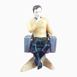 Kevin Francis Toby Jug Star Trek Captain James T Kirk Figurine