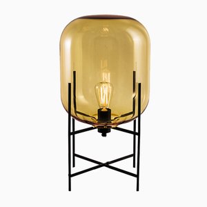 Oda Small in Amber and Black by Sebastian Herkner for Pulpo
