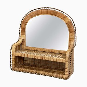 Mid-Century Modern Handcrafted Mirror, Frankreich, 1960er