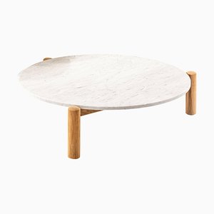 Marble Center Interchangeable Tray Table by Charlotte Perriand for Cassina