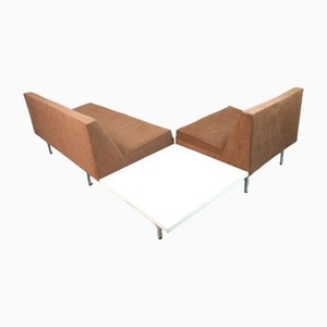 Modular Sofa & Coffee Table by George Nelson for Herman Miller, Set of 2