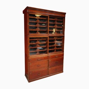 Antique Mahogany Shop Cabinet