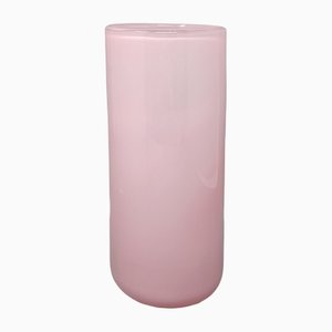 Italian Pink Murano Glass Vase by Ca Dei Vetrai, 1960s