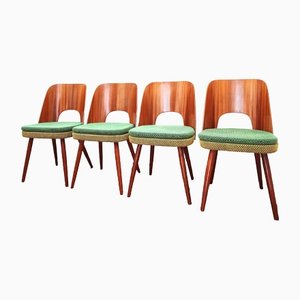 Stühle von O. Haerdtl für Ton, Tschechoslowakei, 1960er, 4er Set