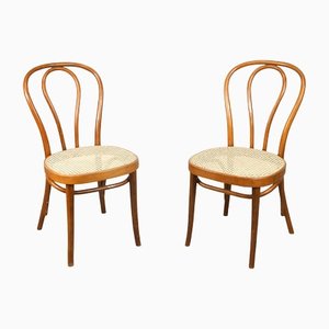 Vintage No. 218 Dining Chairs by Michael Thonet, Set of 2