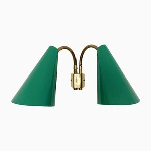 Adjustable Wall Lamp in Brass, 1950s