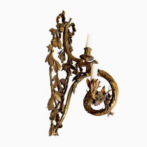 Grandes Appliques Murales Style Louis XV, 1880s, Set de 2