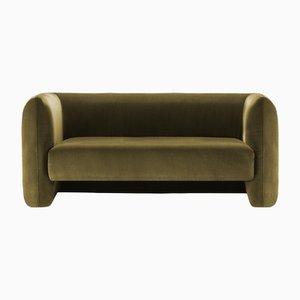 Bronze Velvet Jacob Sofa by Collector