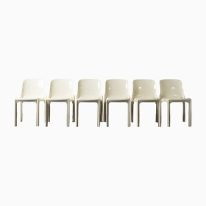 Dining Chairs by Selene Vico Magistretti for Artemide, Set of 6